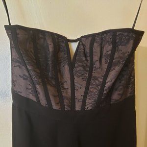 BCBG Women's Romper in Black, Size ExtraSmall (XS)